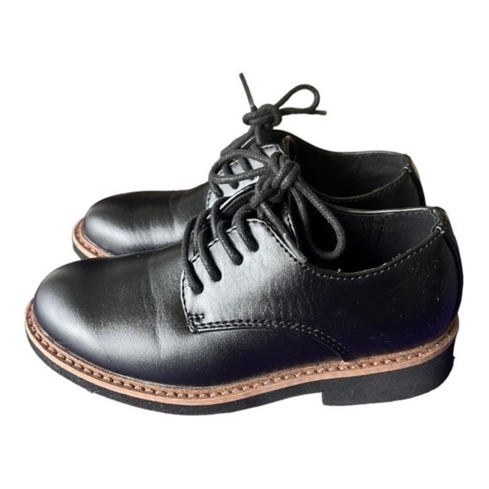 Deer Stags Denny Black Oxford Toddlers Shoe Size 11
